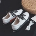 Giày gió Hàn Quốc sang trọng 2018 mới Giày cao cổ màu trắng hoang dã Harajuku giày Hồng Kông nữ giày vải đại học giày sneaker nữ Plimsolls