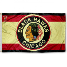 Товары с бейсбольной атрибутикой 外贸nhl芝加哥黑鹰队旗chicago blackhawks