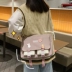 balo nữ cute Hồng Kông mua túi vải phong cách Nhật Bản dễ thương và đa năng sang trọng cho cô gái túi đeo vai sinh viên phong cách rừng túi đeo chéo balo nữ cá tính balo đi học nữ hot trend Balo thời trang nữ