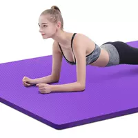 Thiết bị tập thể dục thảm tập yoga cần câu nhiều hơn thảm may đệm thể dục đệm đơn 15mm tại nhà - Yoga dây band tập mông