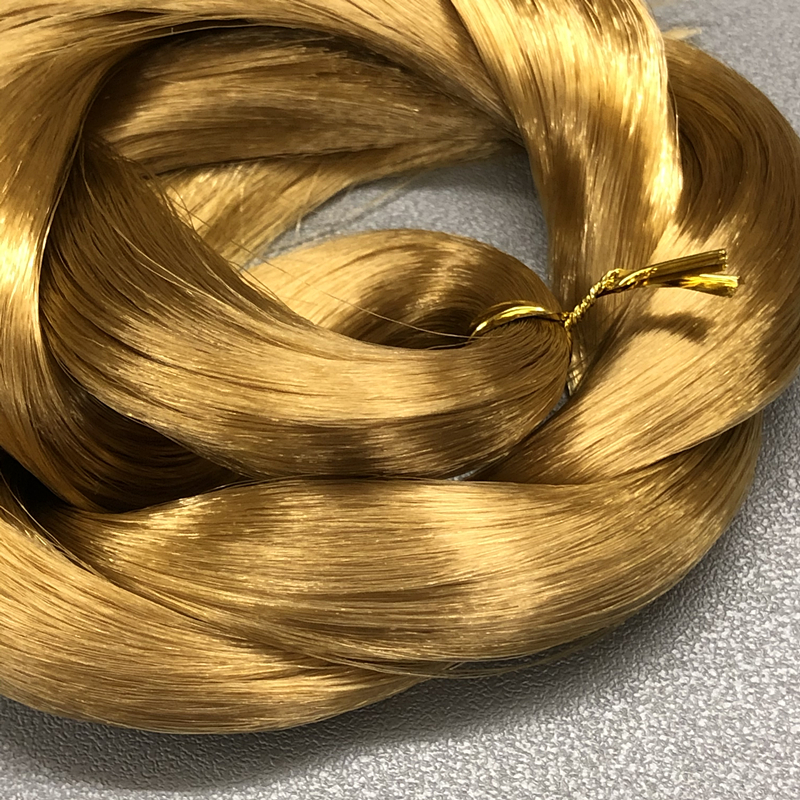 Gold And Copper 33doll Hair transplantation silk obobitsuazone doll Hair Hair transplantation Hair soft Hair