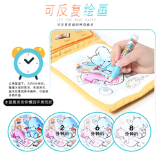 Холст 神奇水画笔涂鸦水笔清水绘画册专用笔重复使用水画布水画本专用笔
