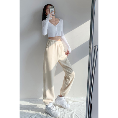 taobao agent Velvet autumn pants, underwear, high waist, fitted, for leisure