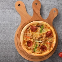 Бамбуковая деревянная пицца паллет дома для выпечки
