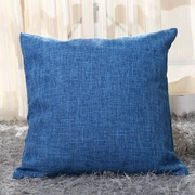 Mỹ dày linen pillowcase mà không cần core Bắc Âu hiện đại nhỏ gọn sofa phòng khách cao cấp đệm màu rắn