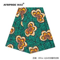 Набивные ткани 非洲民族服饰风格印染蜡布全棉印花布料african batik fabric 689