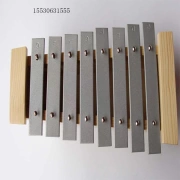 Orff trẻ em bộ gõ giáo dục sớm đồ chơi dạy học 8 âm thanh 13 tấm nhôm loại loa chơi piano - Đồ chơi nhạc cụ cho trẻ em