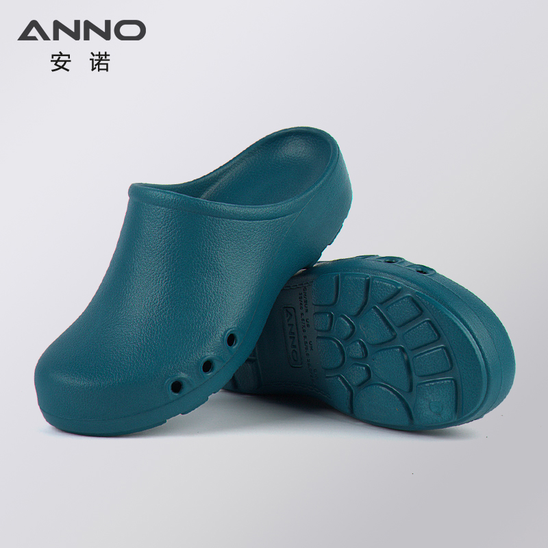 Anno phòng mổ / ANNO y tá dép thoải mái dép dốc với giày làm việc mềm đế phòng sạch Giày bảo vệ 
