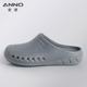 ANNO work shoes, surgical shoes, non-slip, waterproof, wear-resistant, puncture-resistant, acid and alkali-proof, medical nurse slippers blue