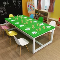 Bàn học sinh học đoàn sinh viên 1,2 mét vẽ tranh tiểu học bàn nghệ thuật bàn nhỏ bàn nâng cao nội thất phòng ngủ - Nội thất giảng dạy tại trường bàn học xếp