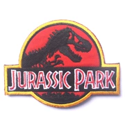 Jurassic Park jurassk công viên thêu dán ma thuật armband chiến thuật ba lô dán chương cá tính tinh thần chương