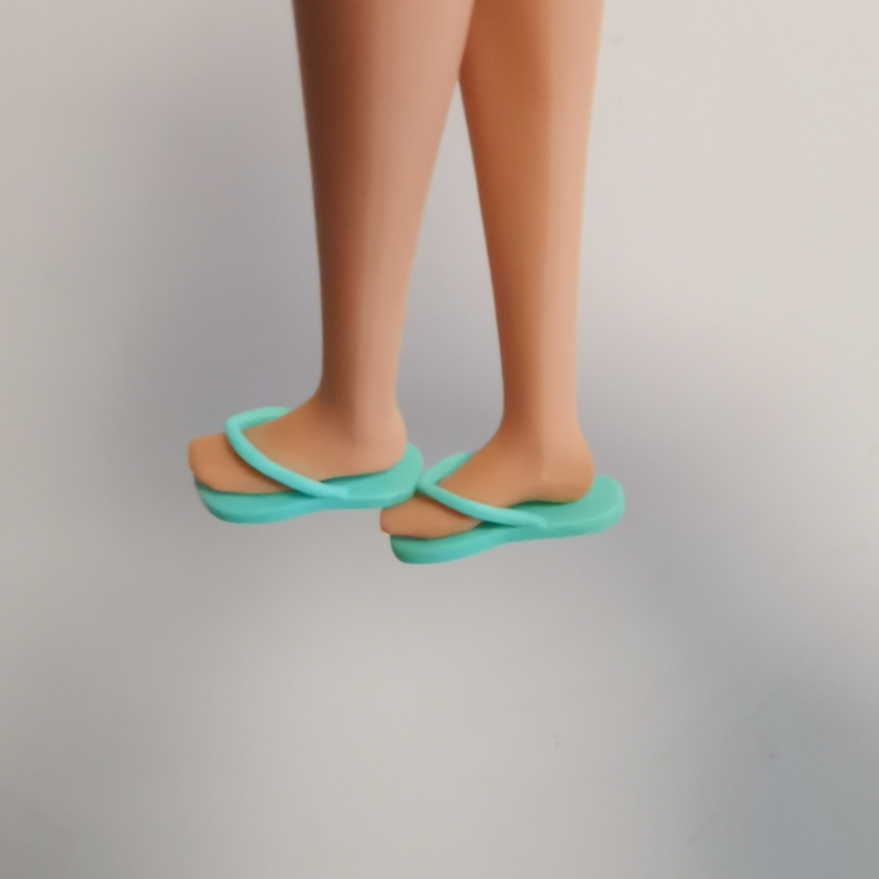 Flip Flop With Flat Bottombrand Changing clothes Bobbi doll parts Flat shoes Chinese doll Xinyi doll shoes Flat shoes gym shoes