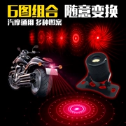 Xe tay ga đèn sửa đổi phụ kiện đèn chiếu sáng laser chống bẫy phía sau đèn sương mù đèn hậu led trang trí đèn - Phụ tùng xe máy