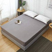 Giường cotton nệm màu đặc phủ giường bông 笠 1,5 m 1,8 2 * 2,5 m tùy chỉnh 2,3 2,4 m - Trang bị Covers
