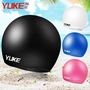 Yu Ke mũ bơi nam silicone không thấm nước Earmuffs mũ bơi lớn tóc dài phụ nữ thoải mái căng thiết bị bơi - Mũ bơi mũ bơi che tai cho bé