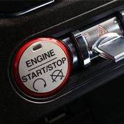 IlMc gốc Mỹ xe cơ bắp Ford Mustang Mustang nút đánh lửa chuyển đổi khởi động trâm huy hiệu