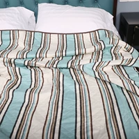 Xuất khẩu sang Hoa Kỳ 100% cotton in điều hòa giặt chăn mền trải giường mùa hè mỏng đôi máy giặt da - Trải giường ra giường