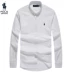 Áo sơ mi dài tay cổ điển Paul Spring POLOJIAN American Men Business Casual Pony Mark Oxford Shirt - Áo ao cong so Áo