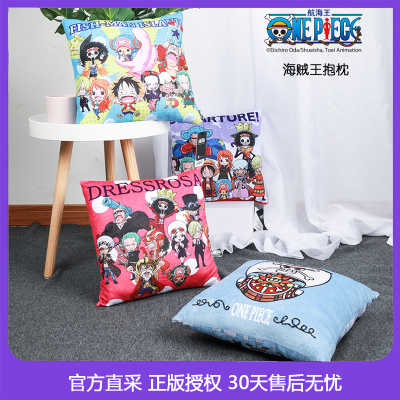 taobao agent One Piece Genuine Pillow Anime Peripheral Office Gift Cashier Cars Carrying Poor Pillow Birthday Gift