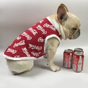 Luật đấu tranh quần áo chó bulgie mùa hè phần mỏng Coke vest Bago ngắn béo nhỏ chó đường phố thời trang thú cưng quần áo - Quần áo & phụ kiện thú cưng