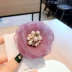 Hàn Quốc nhập khẩu organza brooch ren hoa đính cườm pin trâm cài pin tiara kẹp tóc phụ kiện khí - Trâm cài ghim cài áo Trâm cài