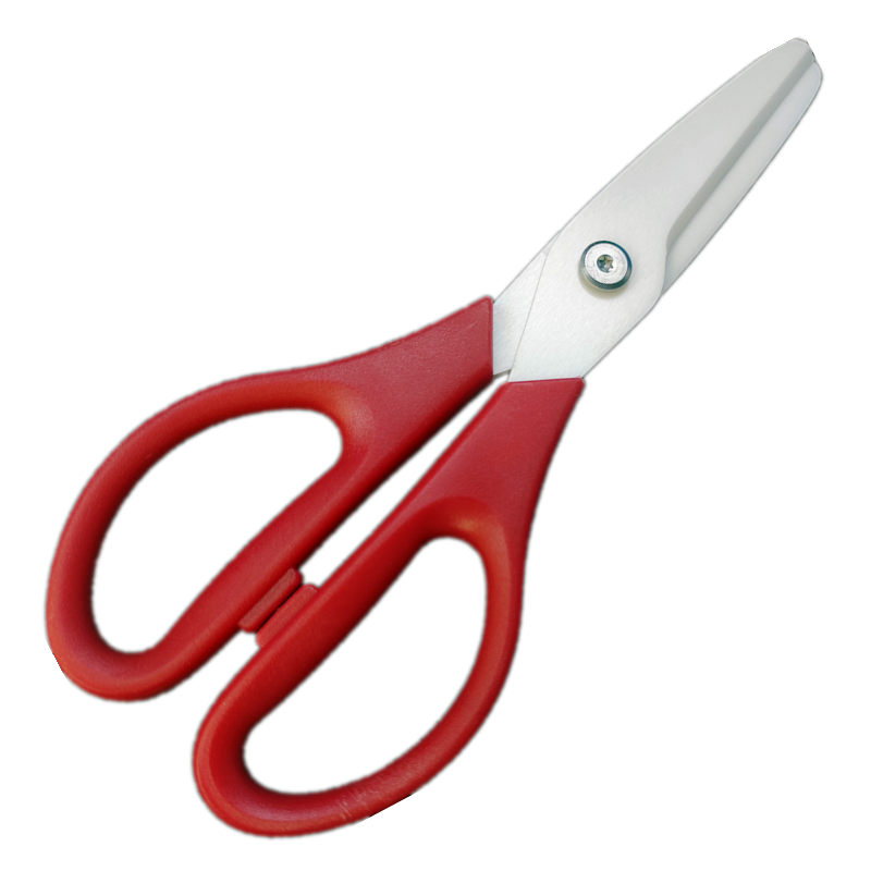 Red + Large Scissorsceramics scissors Large Baby Food  Material scissors insulation special-purpose experiment Corrosion protection multi-function Industry Big size Scissors