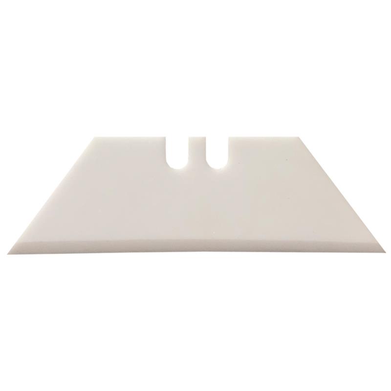 Trapezoidal Blade + 1 PieceZirconia ceramics trapezoid Large The knife slice No rust sharp insulation cut paper carving fold replace blade