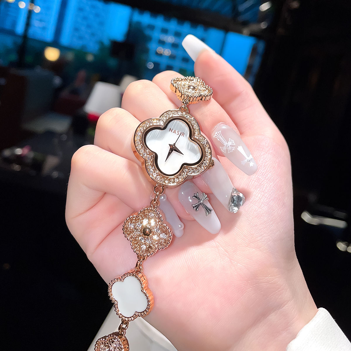 BaObAo原创设计s925银高级感轻奢淡水珍珠爱心流苏甜美气质手链女-阿里巴巴