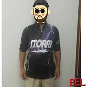 BEL chủ tiệm đề nghị chuyên nghiệp bowling thể thao bão thương hiệu ngụy trang màu cá tính bowling áo sơ mi jersey