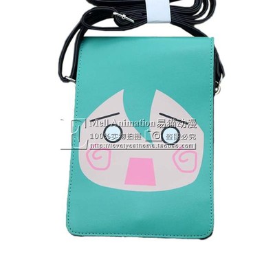 taobao agent Death Note Conan Black Rock Lehar Miku mobile phone bag messenger bag small shoulder bag vertical model