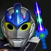 Синий световой меч со светомузыкой