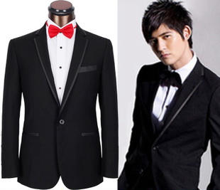 Bộ đồ mới nam phù hợp với chú rể phù hợp với bộ đồ giản dị - Suit phù hợp