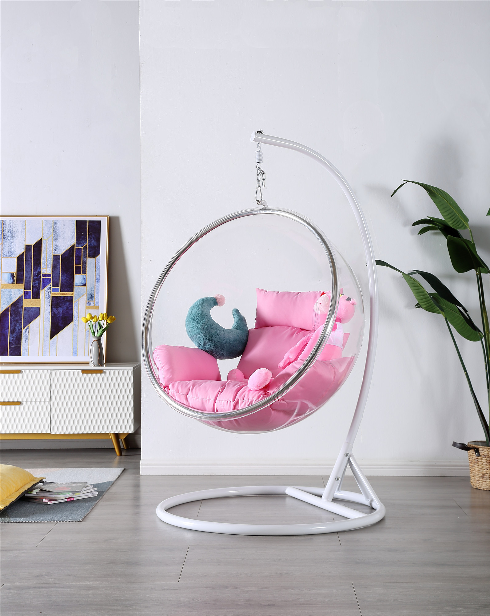 подвесное кресло шар bubble chair