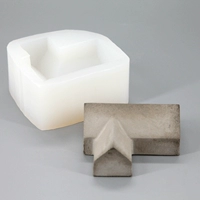 Домик, трехмерная акриловая силиконовая форма, украшение, смола, свеча, форма для мыла, 3D