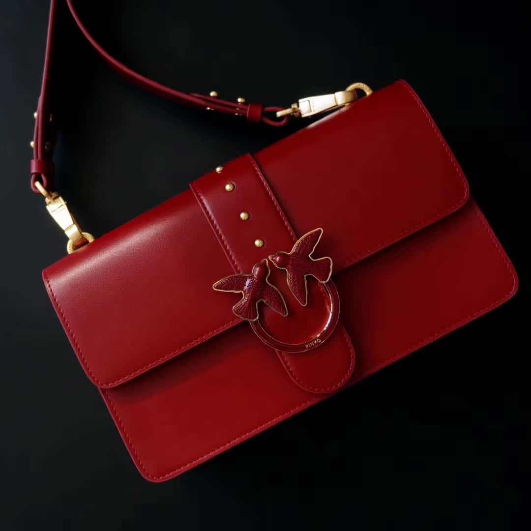 ClaretSwallow bag 2020 new pattern Wide shoulder strap genuine leather Female bag One shoulder Inclined shoulder bag leisure time tide Versatile
