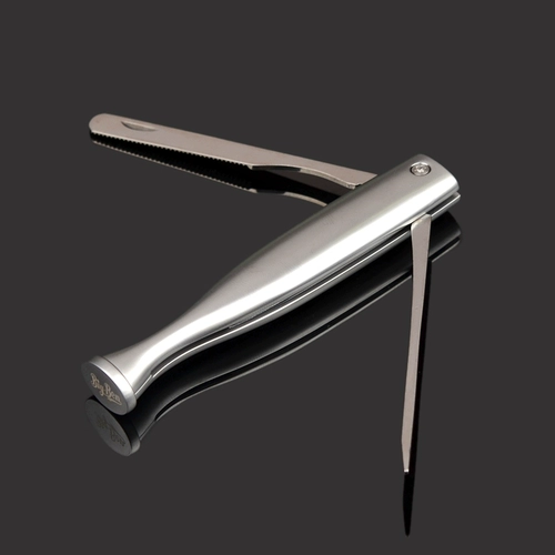 Большой бен-бен-один в одном многофункциональный ручная сигарета ковша палка серебро JT-998