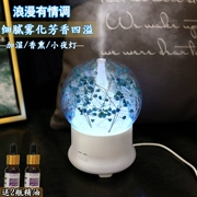 Máy siêu âm hương liệu tinh dầu đèn cắm vào máy tạo độ ẩm nhà câm phòng ngủ lãng mạn phun nước hoa đèn mini