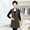 Thời trang vừa và dài vest mẹ mới phiên bản Hàn Quốc của áo len cài cúc giữa và áo cổ nữ 2018 bộ vest nữ đẹp