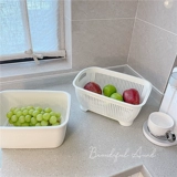 Двойная слоя для мытья корзина для корзин