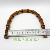 Темный, бамбуковый, металлический, 15см