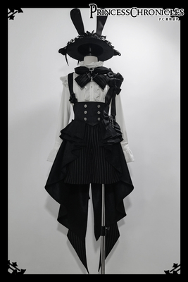 taobao agent Genuine design rabbit, shirt, waist belt, set, Lolita style