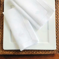 Белые хлопковые бумажные салфетки, ткань домашнего использования