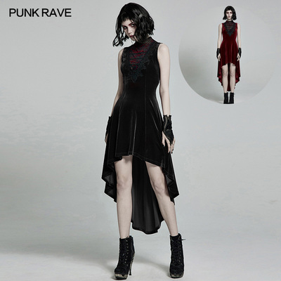 taobao agent Punk Rave PR punk Status Women's Fashion Retro Dress Gothic