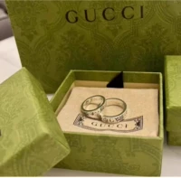 Gucci, кольцо, эльфийка подходит для мужчин и женщин для влюбленных, новая коллекция