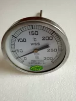 Термометр с двойным металлическим термометром из нержавеющей стали WSS-401 Термометр 0-150 градусов 0 ~ 300 градусов