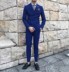 2017 Hàn Quốc new England phù hợp với phù hợp với nam giới thời trang đôi ngực nhỏ phù hợp với chú rể với quần áo thời trang triều Suit phù hợp