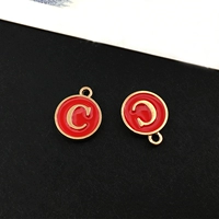 Красный, буква C