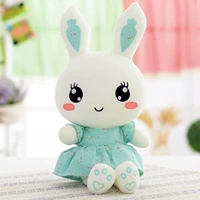 Синий цветочный кролик