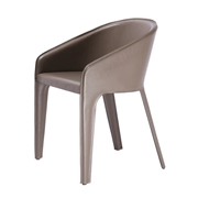 Hiện đại thời trang ghế ăn phòng khách phòng ăn đồ da cứng trở lại nghiên cứu ghế ghế giải trí ghế Bắc Âu ghế đơn - Đồ nội thất thiết kế
