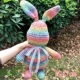 Снежный радужный кролик (3 линии крючки) Стандартные 6 групповых линий